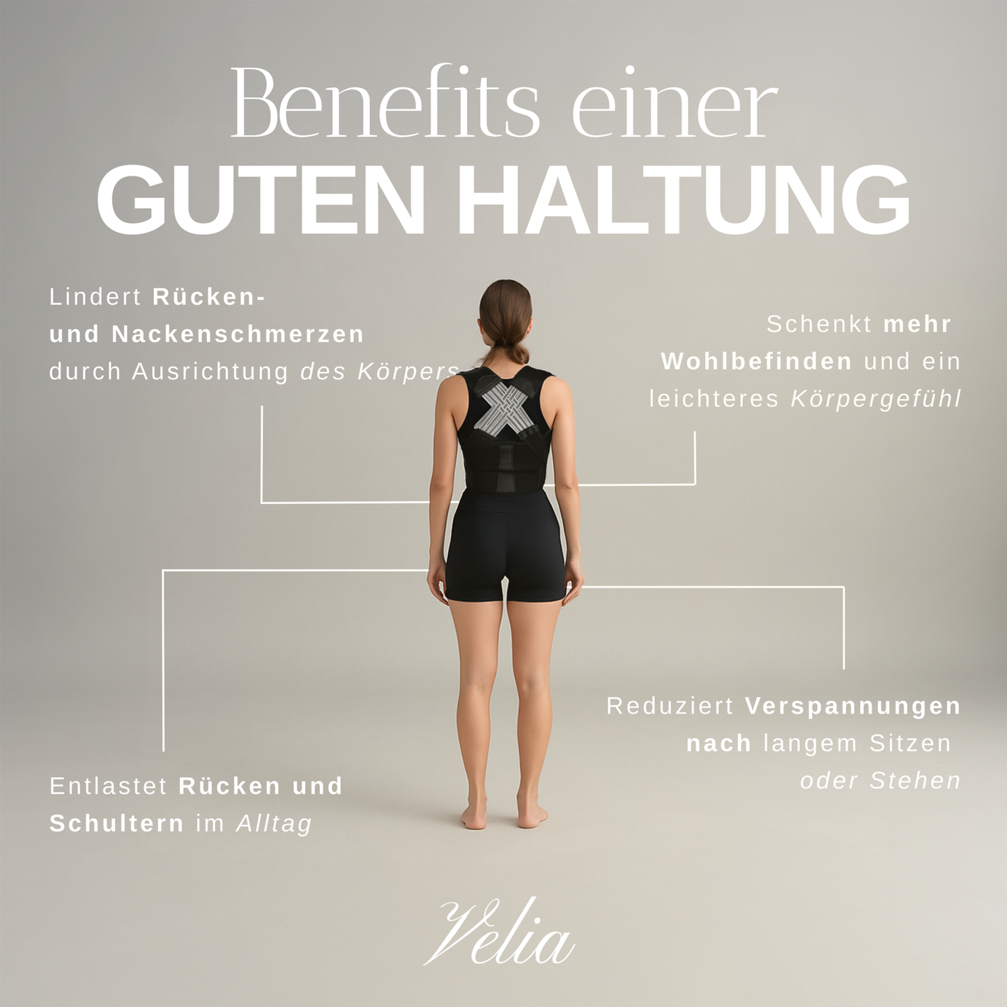 VeliaForm - Haltungsstütze